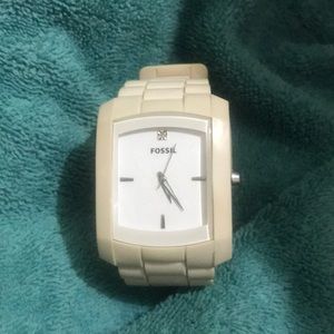 Men’s Silicone Fossil Watch